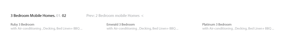 3 bed mobile homes